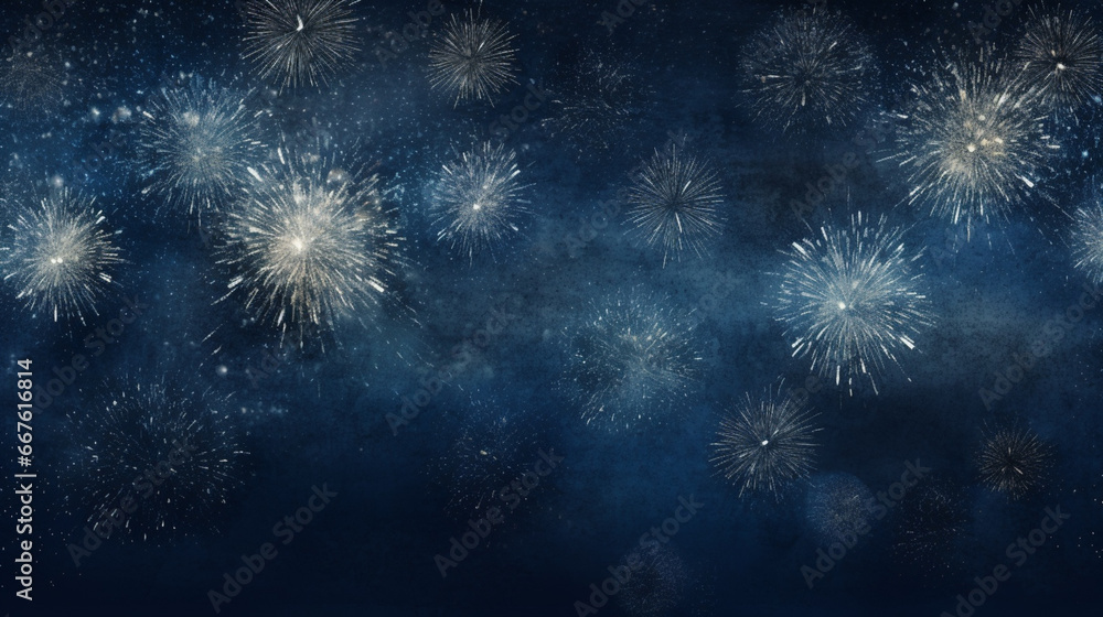 2024 New year New Year's Eve Party background banner fireworks ...
