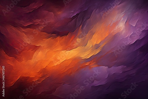 Orange purple blue abstract background. Gradient. Toned rough surface texture. Painted concrete wall.