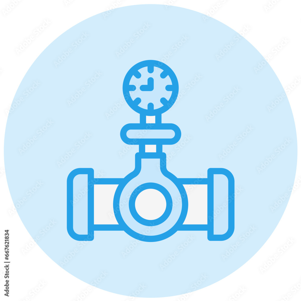 Pressure gauge Vector Icon Design Illustration Pressure gauge Vector Icon Design Illustration