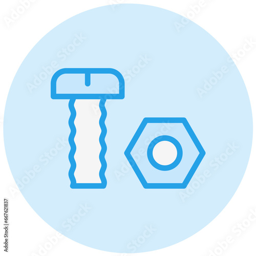 Bolt Vector Icon Design Illustration