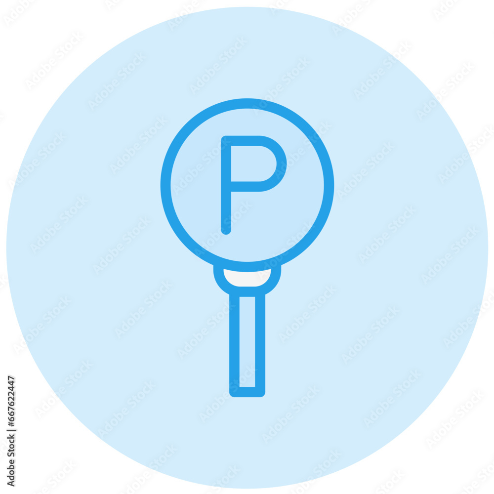 Parking Vector Icon Design Illustration Parking Vector Icon Design Illustration