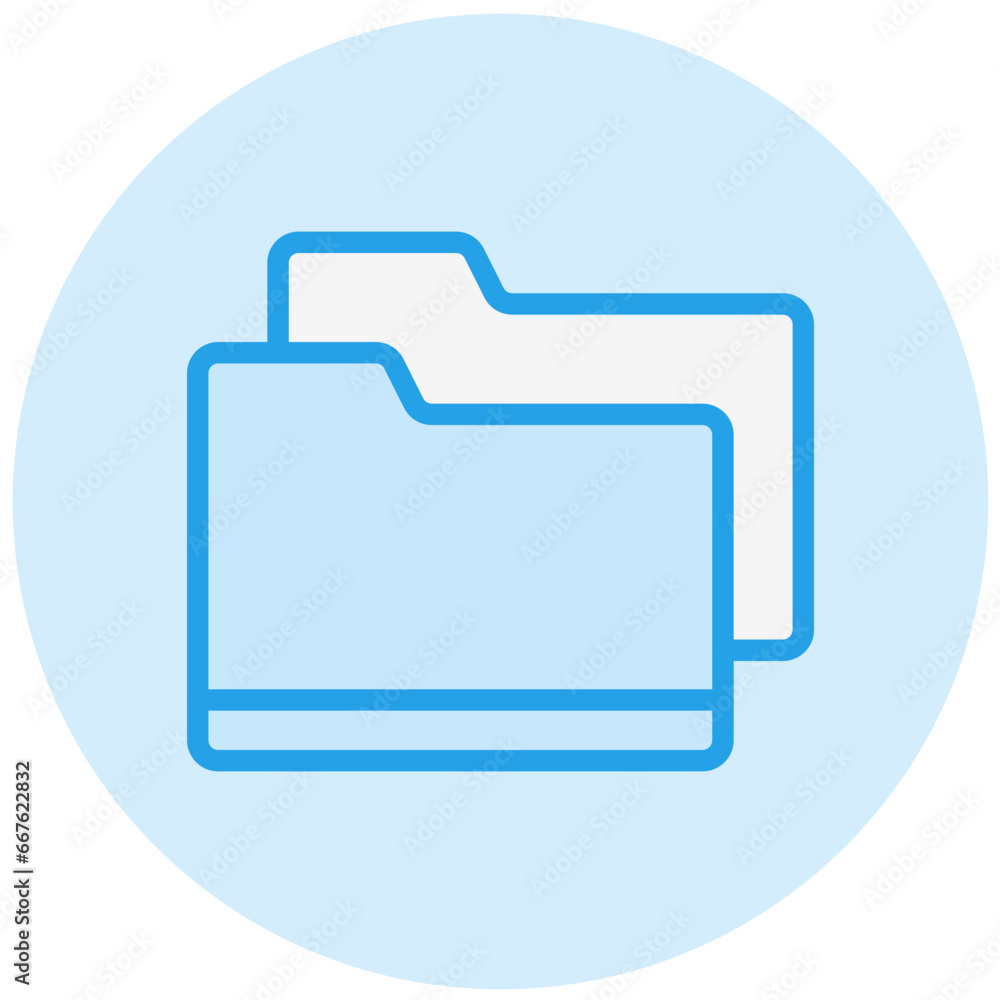 Folder Vector Icon Design Illustration Folder Vector Icon Design Illustration