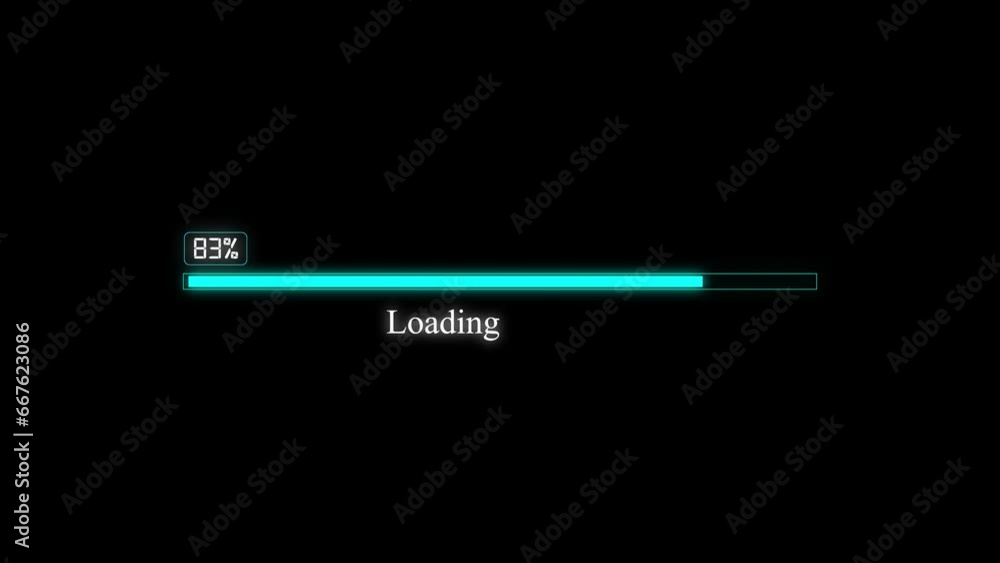 Loading buffer progress bar. Loading buffer progress bar.