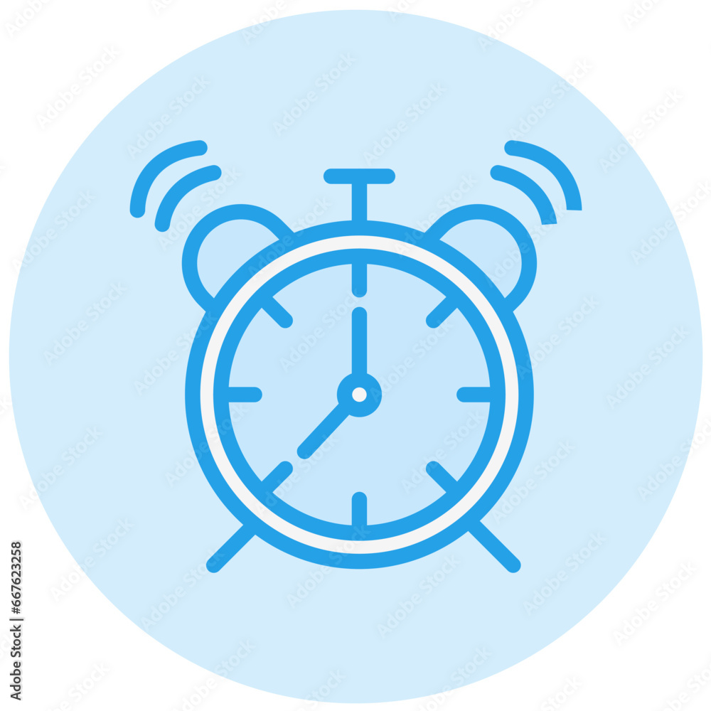 Alarm Clock Vector Icon Design Illustration Alarm Clock Vector Icon Design Illustration