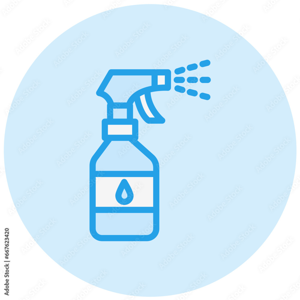 Spray bottle Vector Icon Design Illustration