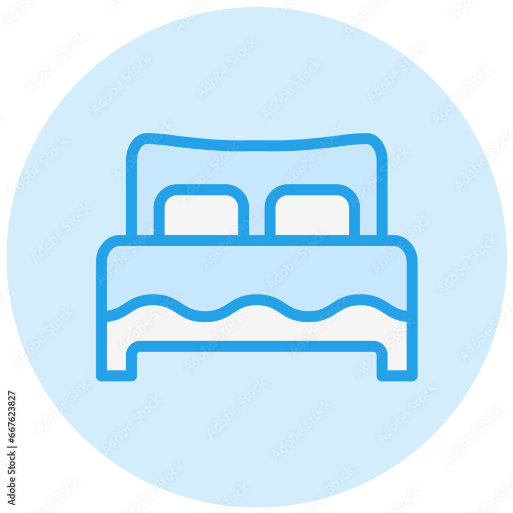 Bed Vector Icon Design Illustration Bed Vector Icon Design Illustration