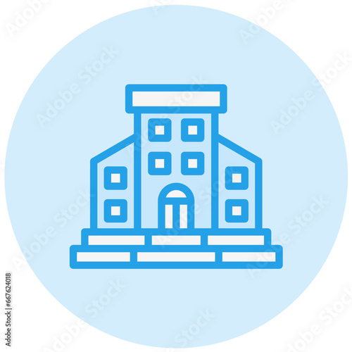 Condo Vector Icon Design Illustration