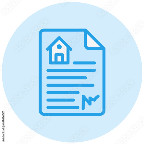 House document Vector Icon Design Illustration