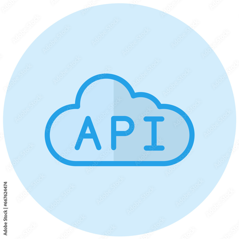 Api Vector Icon Design Illustration Api Vector Icon Design Illustration