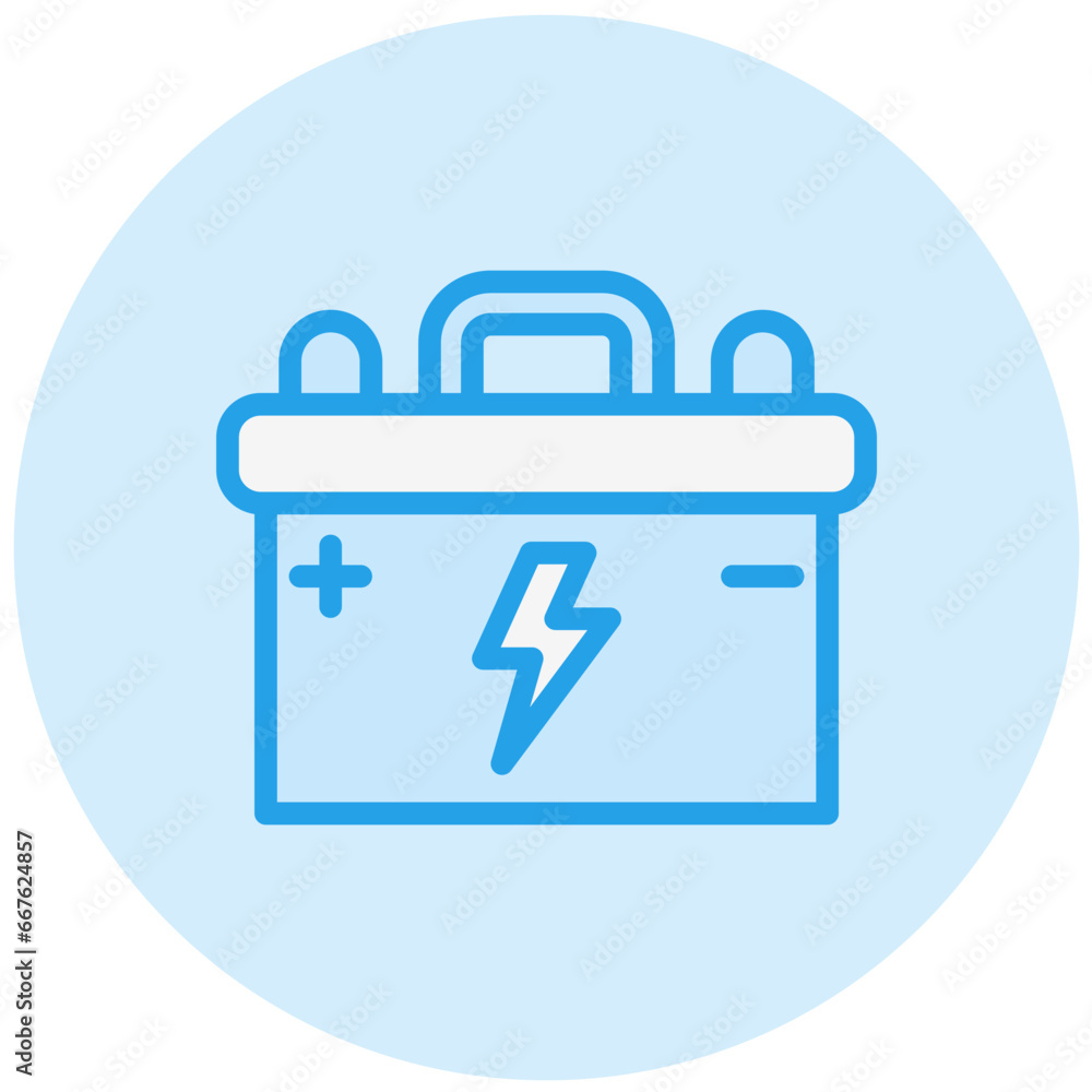 Battery Vector Icon Design Illustration