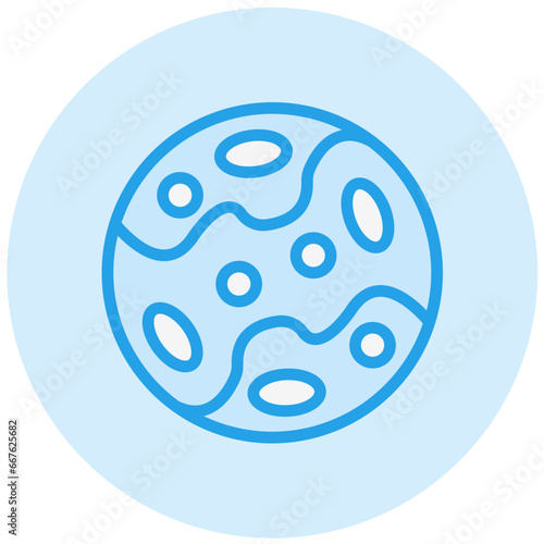 Pluto Vector Icon Design Illustration