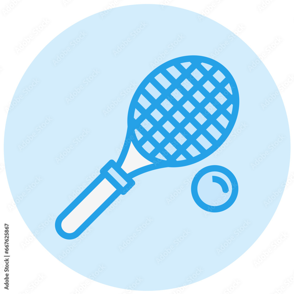 Racket Vector Icon Design Illustration Racket Vector Icon Design Illustration