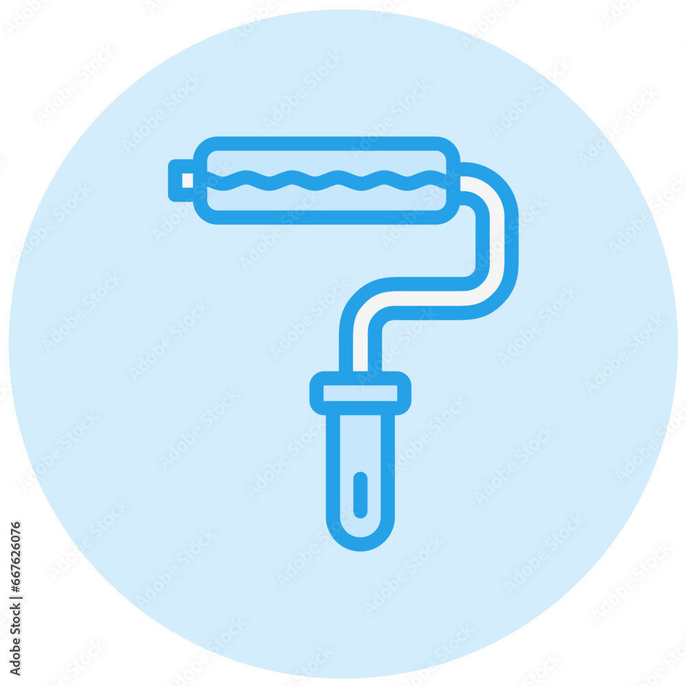 Paint roller Vector Icon Design Illustration Paint roller Vector Icon Design Illustration