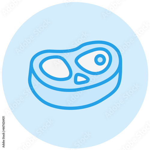 Meat Vector Icon Design Illustration