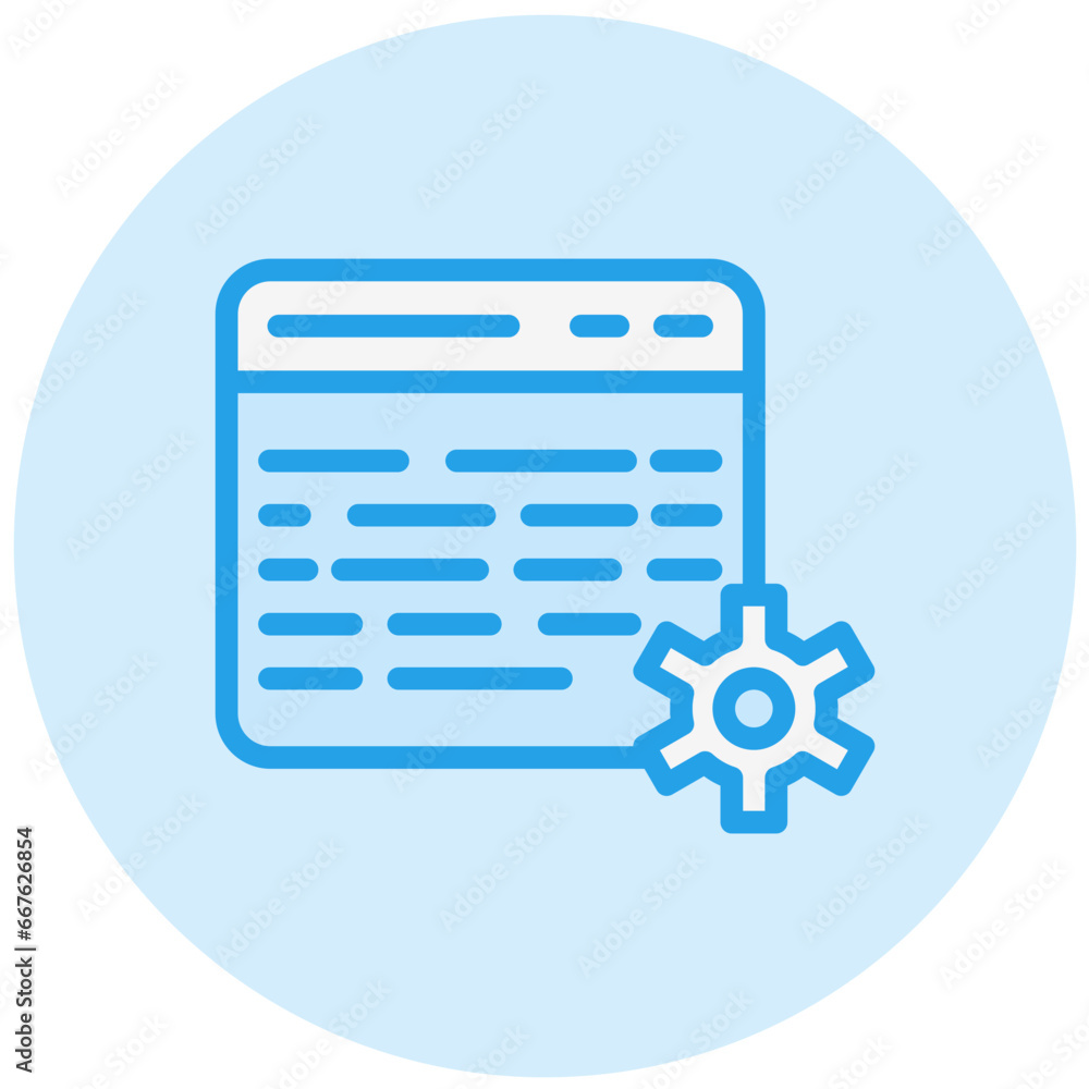 Web setting Vector Icon Design Illustration Web setting Vector Icon Design Illustration