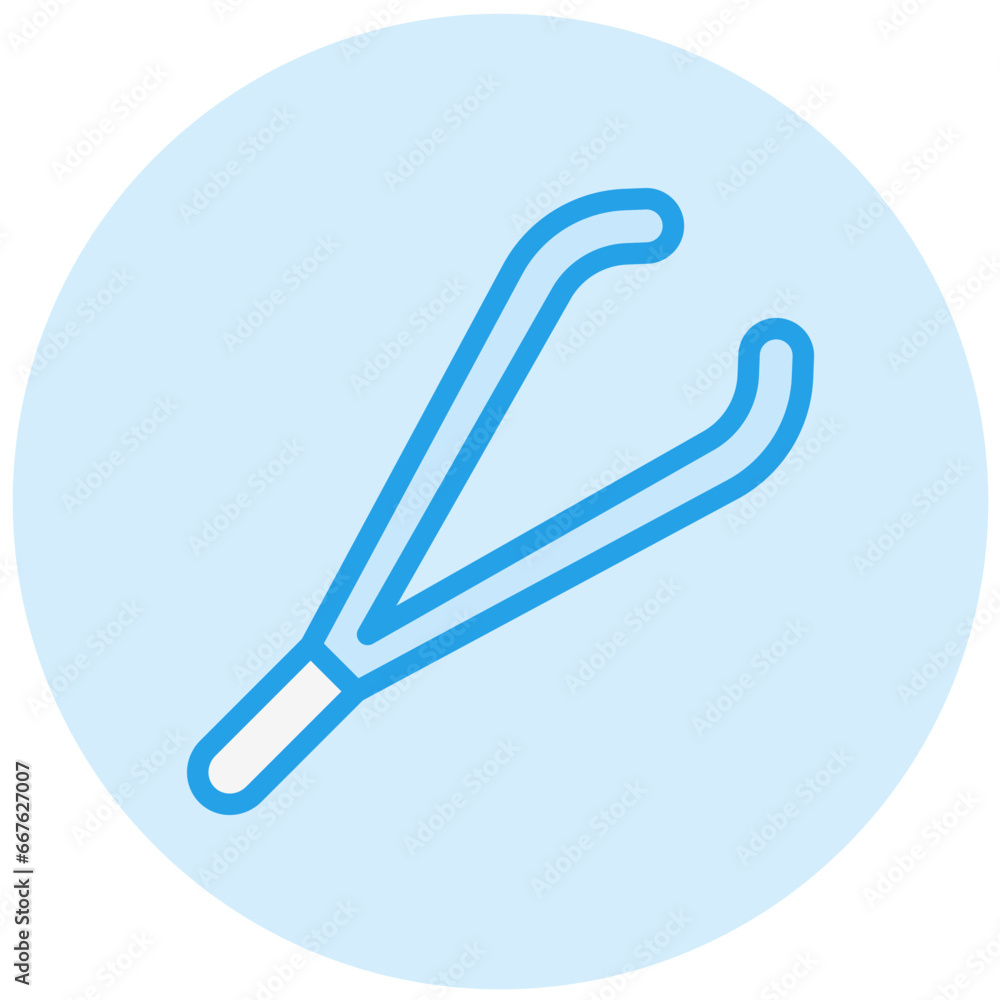 Tweezers Vector Icon Design Illustration Tweezers Vector Icon Design Illustration