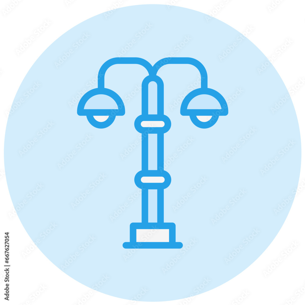 Street light Vector Icon Design Illustration Street light Vector Icon Design Illustration