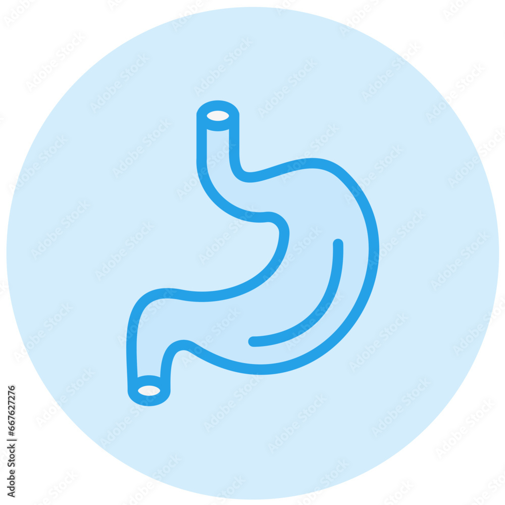 Stomach Vector Icon Design Illustration Stomach Vector Icon Design Illustration