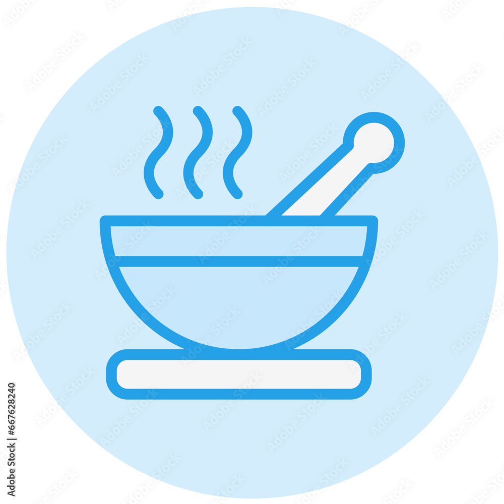 Soup Vector Icon Design Illustration Soup Vector Icon Design Illustration