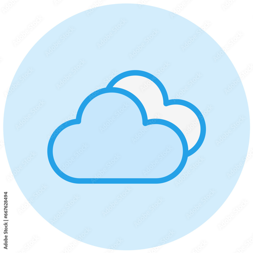 Cloud Vector Icon Design Illustration Cloud Vector Icon Design Illustration