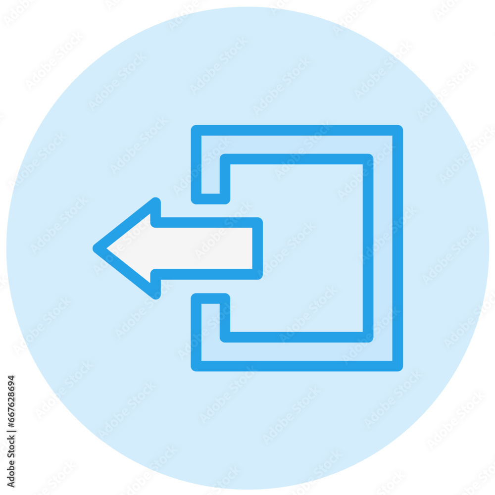 Log out Vector Icon Design Illustration Log out Vector Icon Design Illustration