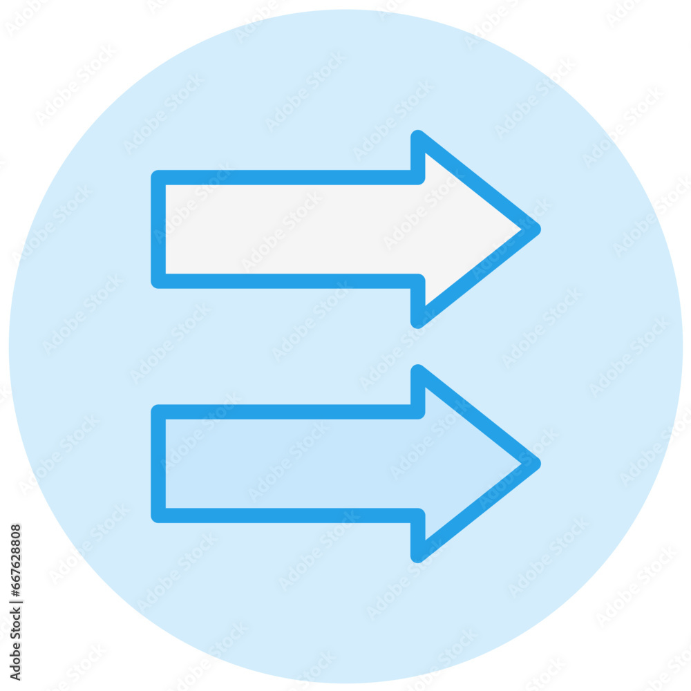 Double arrow Vector Icon Design Illustration Double arrow Vector Icon Design Illustration