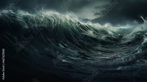 gloomy coastal waves © sema_srinouljan