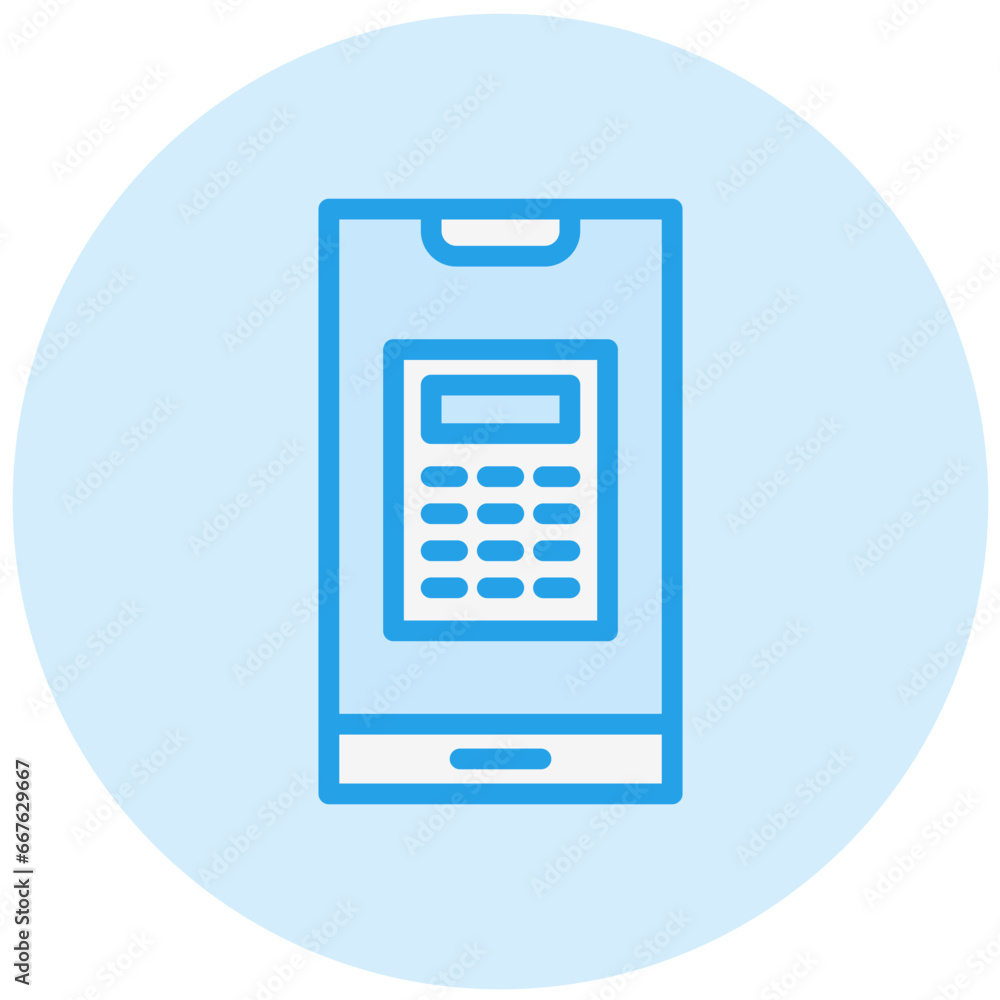 Calculator Vector Icon Design Illustration Calculator Vector Icon Design Illustration