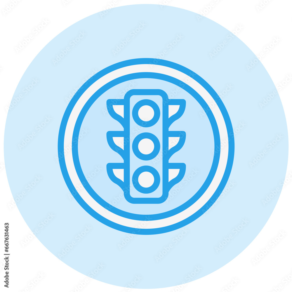 Trafic light Vector Icon Design Illustration Trafic light Vector Icon Design Illustration