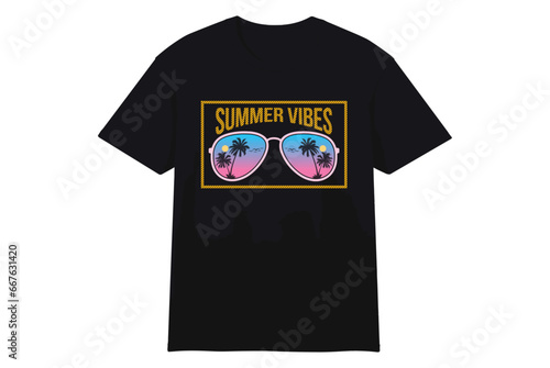 Typography, Summer, Vintage, Mountain, Hiking, Nursing T-shirt Design Vector