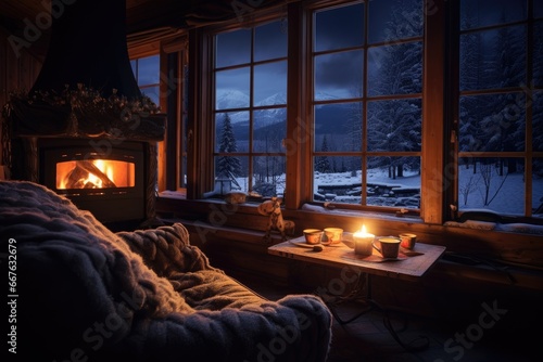 A cozy winter evening