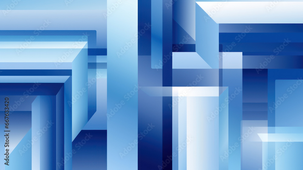 Monochromatic Blue Abstract Art Monochromatic Blue Abstract Art