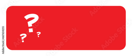 question mark