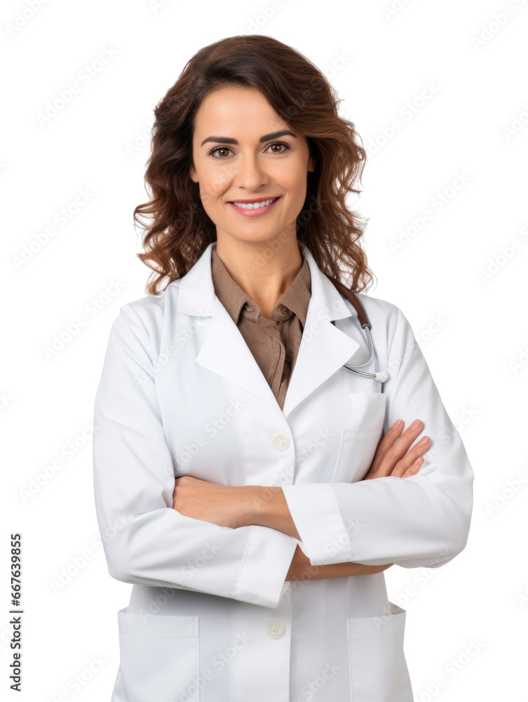 Professional pharmacist in transparent background Professional pharmacist in transparent background