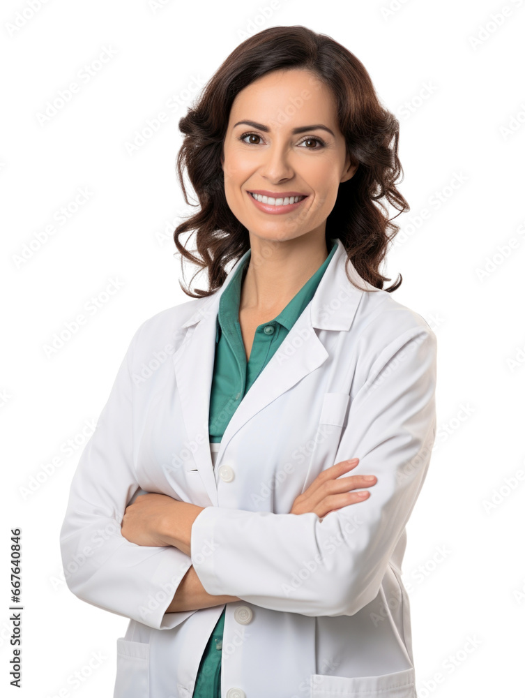 Professional pharmacist in transparent background Professional pharmacist in transparent background