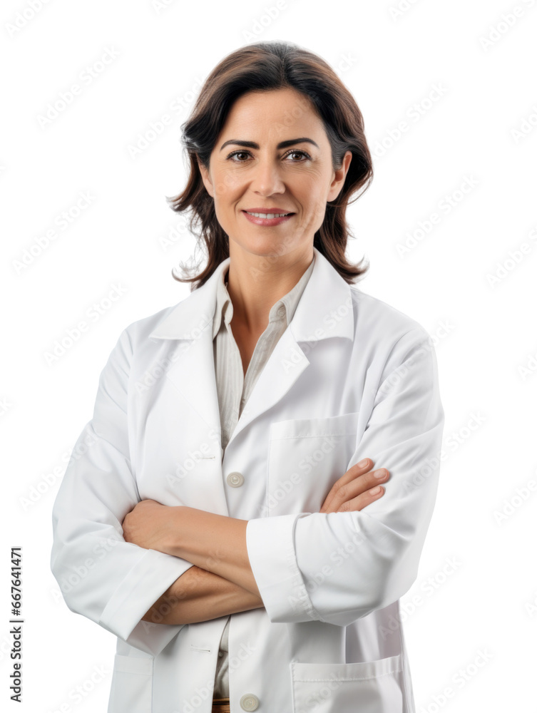 Professional pharmacist in transparent background Professional pharmacist in transparent background