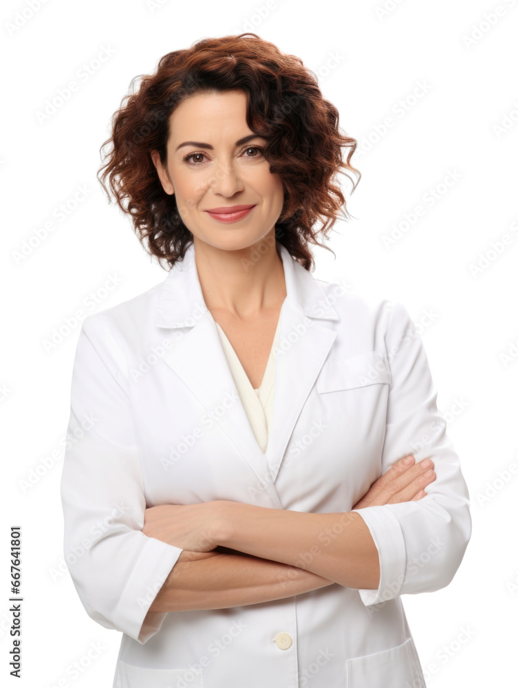Professional pharmacist in transparent background Professional pharmacist in transparent background
