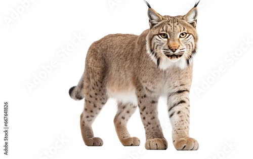 Majestic Lynx on Transparent background