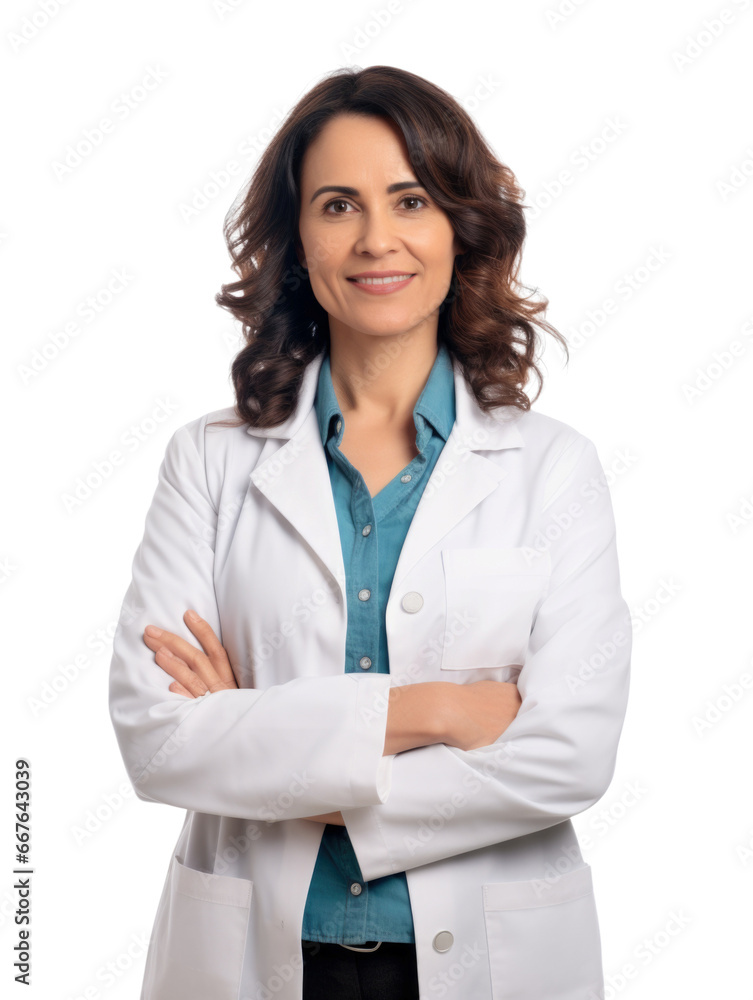 Professional pharmacist in transparent background Professional pharmacist in transparent background