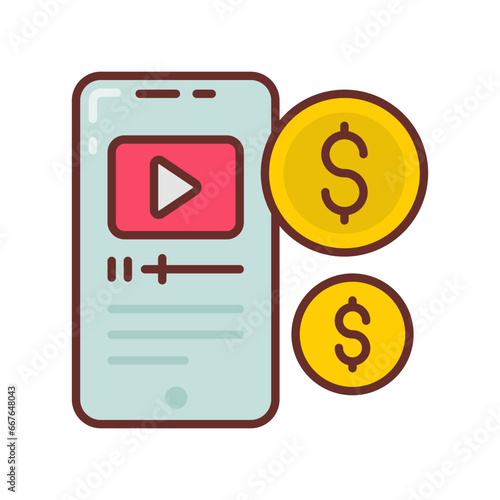 Reactions icon in vector. Illustration