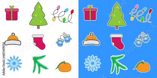 new year stickers