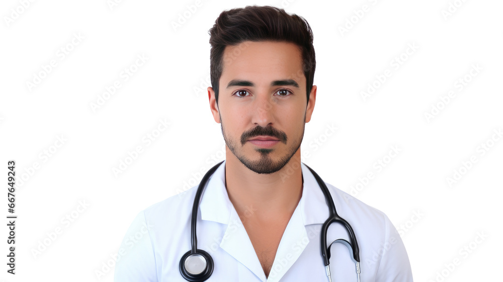 Portrait of a mid adult Caucasian male doctor Portrait of a mid adult Caucasian male doctor