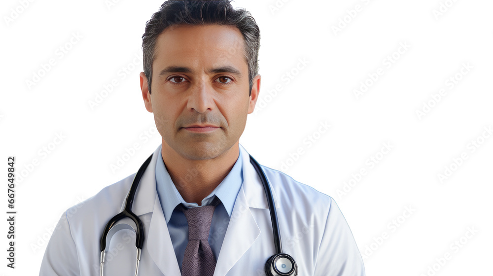 Portrait of a mid adult Caucasian male doctor Portrait of a mid adult Caucasian male doctor