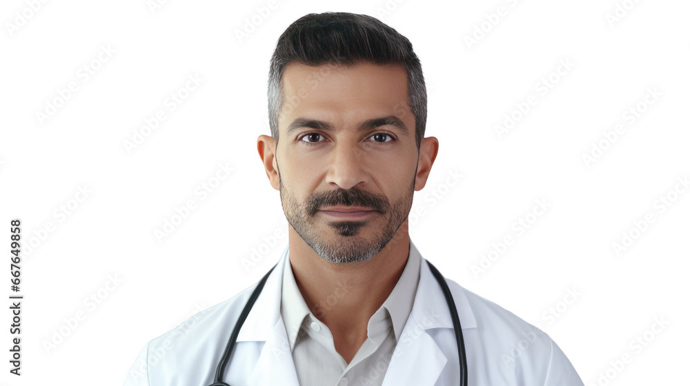 Portrait of a mid adult Caucasian male doctor Portrait of a mid adult Caucasian male doctor