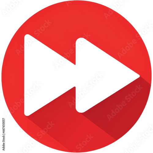 Free Download Flat design red arrow icon - GFXLoad