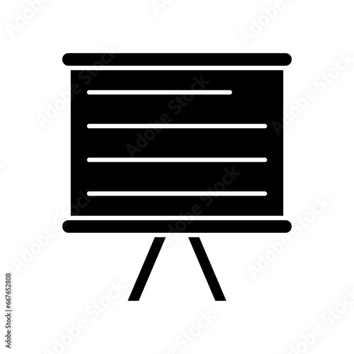 White Board icon vector design templates simple and modern
