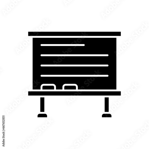 White Board icon vector design templates simple and modern