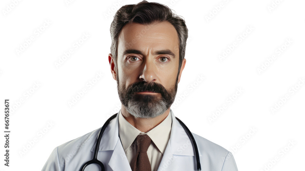 Portrait of a mid adult Caucasian male doctor Portrait of a mid adult Caucasian male doctor
