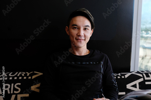 portrait of Southeast Asian multicultural man