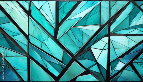 Stained Glass Texture of Paraiba Stone